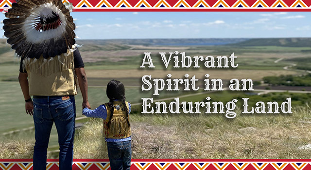 A Vibrant Spirit in an Enduring Land Looking out over the Q'Aupelle Valley
