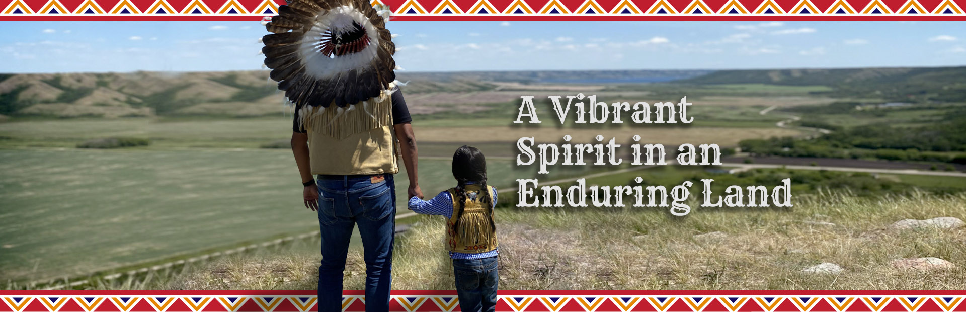 A Vibrant Spirit in an Enduring Land Looking out over the Q'Aupelle Valley